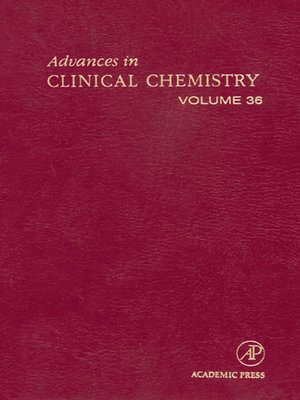 cover image of Advances in Clinical Chemistry